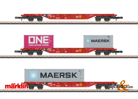 Marklin 82640 - Container Transport Car Set