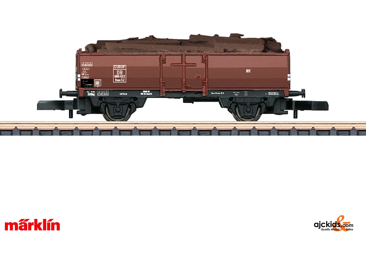 Marklin 86237 - Type Omm 52 Gondola with a Load of Scrap