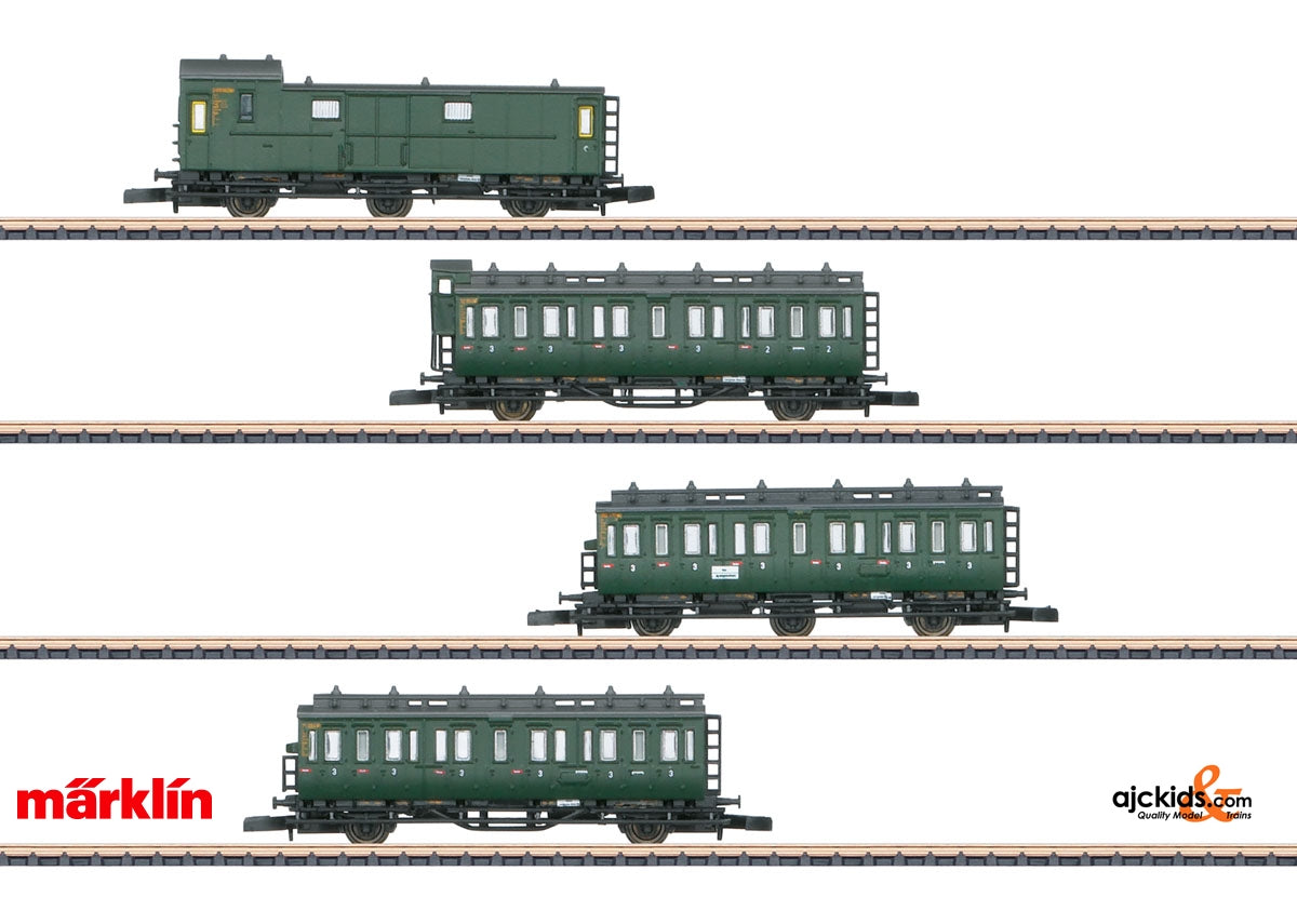 Marklin 87040 - German Federal Railroad Passenger Car Set