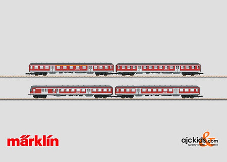 Marklin 87170 - DB Regio, Inc. Commuter Car Set
