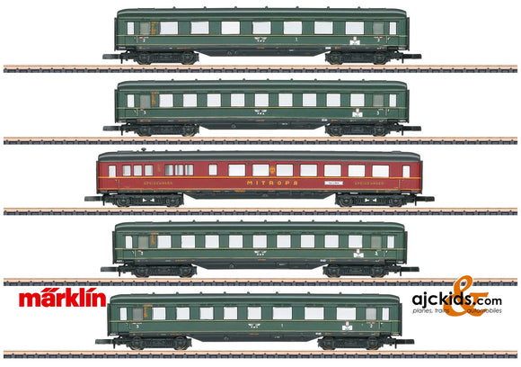 Marklin 87352 - Express Train Skirted Passenger Car Set
