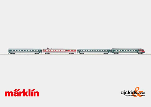 Marklin 87455 - Swiss Push/Pull Express Train Passenger Car Set