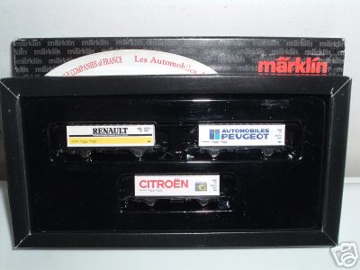 Marklin 88126 - Automobile Companies of France