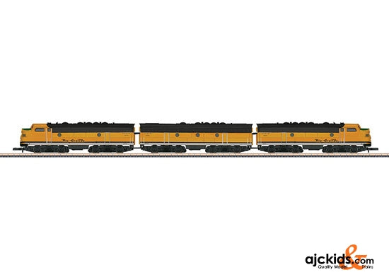 Marklin 88198 - Denver & Rio Grande Western EMD F7 A-B-A Diesel Electric Locomotive