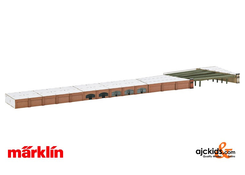 Marklin 89793 - Hamburg Dammtor Station arcades and bridges Building Kit Set