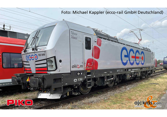 Piko 21674 - Electric Locomotive (Sound) Vectron BR 193 ecco-Rail VI (Märklin AC 3-Rail), EAN: 4015615216742