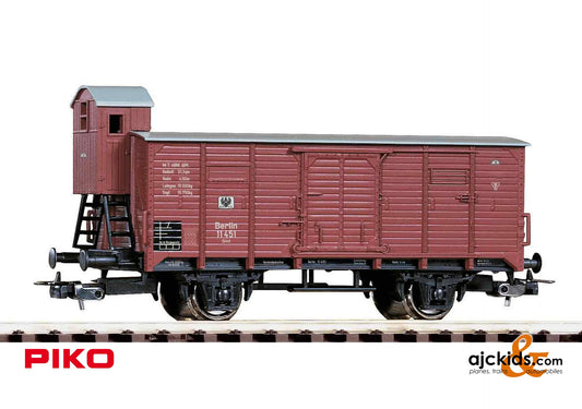 Piko 24503 - Covered Freight Car KPEV I mit Bremserhaus, EAN: 4015615245032