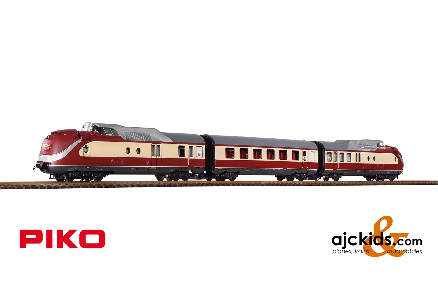 Piko 37321 - DB IV TEE Turbine BR602 3-Unit Train