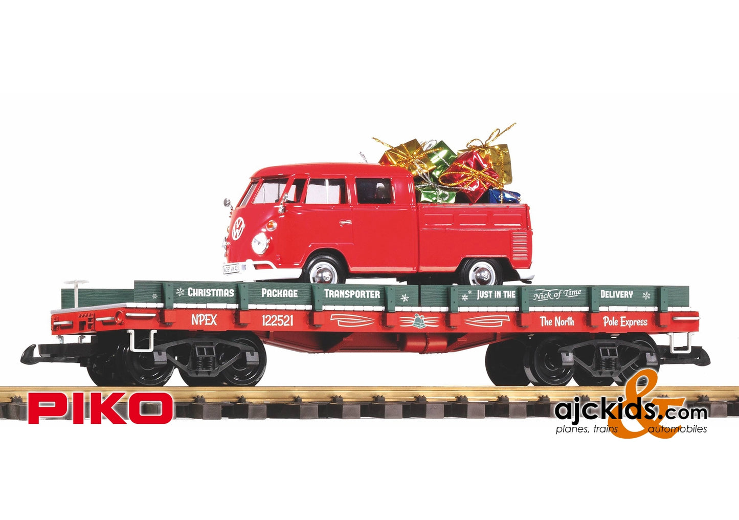Piko 38776 - Autotransportwagen Weihnachten mit VW Kombi
