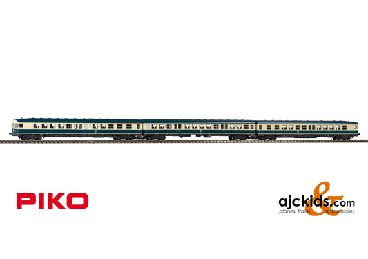 Piko 40261 - BR 624 3-Unit Diesel Railcar DB IV Ocean Blue