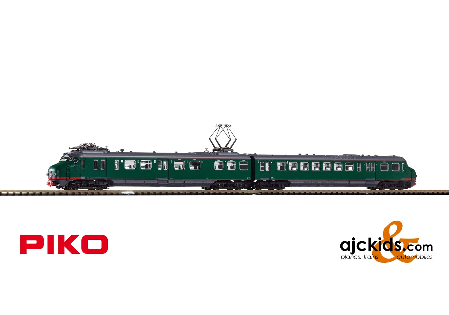 Piko 40292 at Ajckids.com, Hondekop NS III Green w/Red Goatee