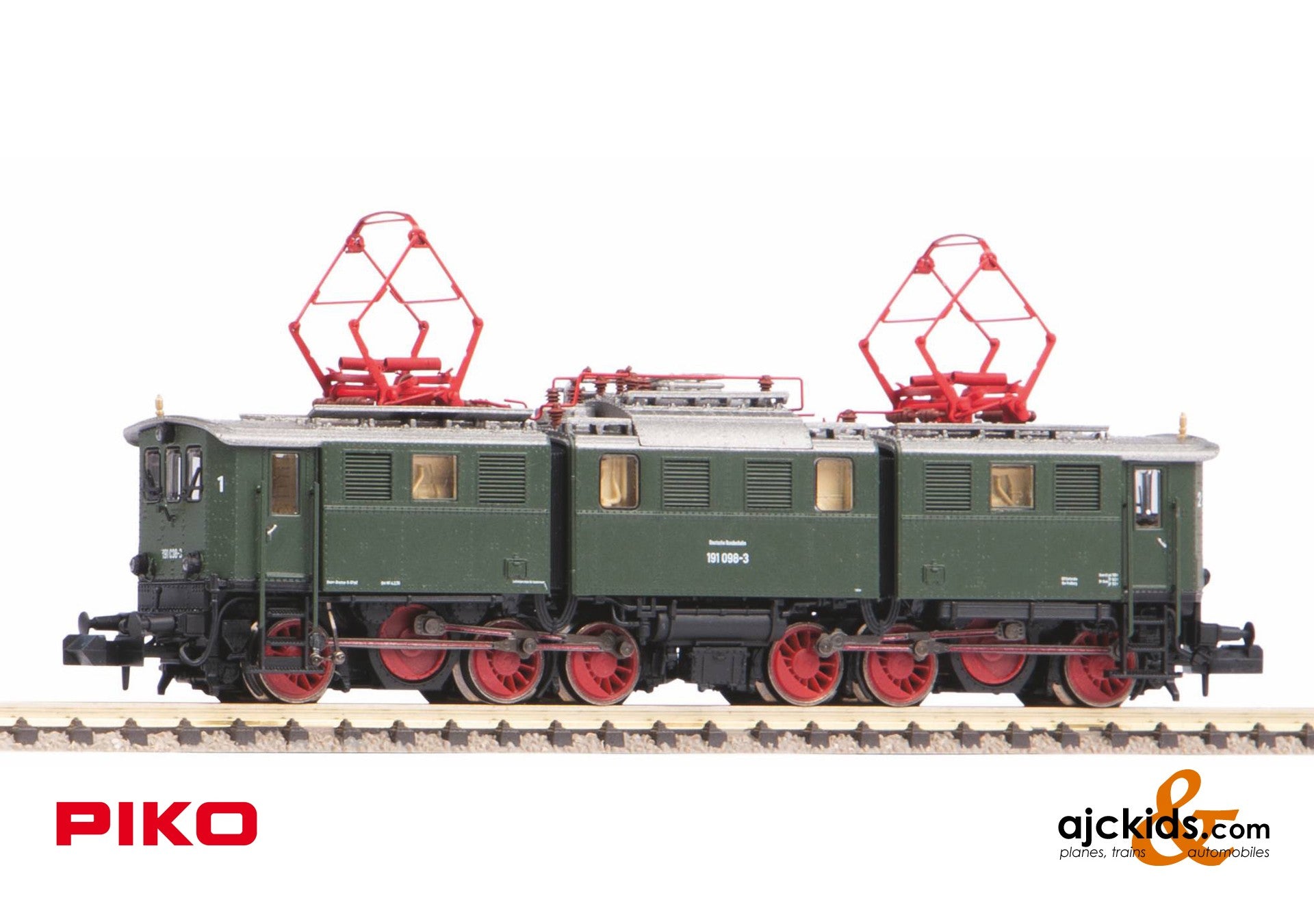 Piko 40540 at Ajckids.com, BR 191 Electric Locomotive DB IV