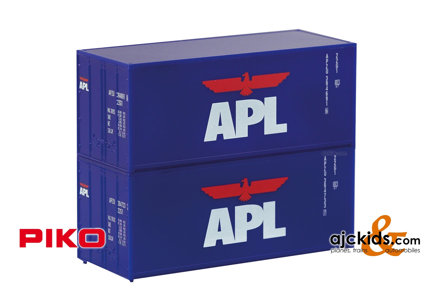 Piko 46102 - TT Container 20' APL (2 Pcs)