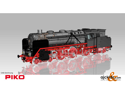 Piko 47141 - TT Steam Locomotive (Sound) BR 62 DR III, EAN: 4015615471417