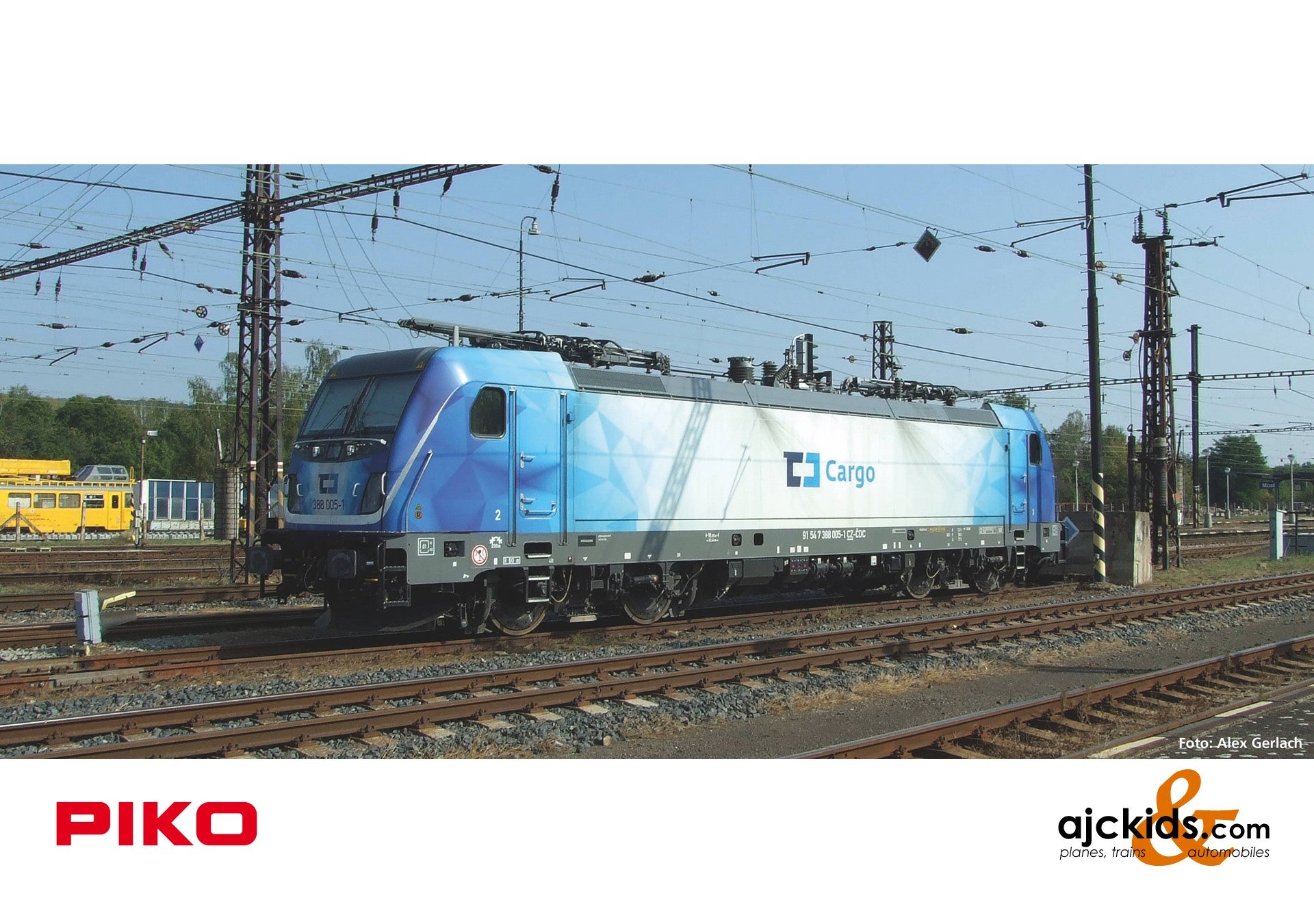 Piko 47458 - BR 388 Electric Locomotive CD Cargo VI