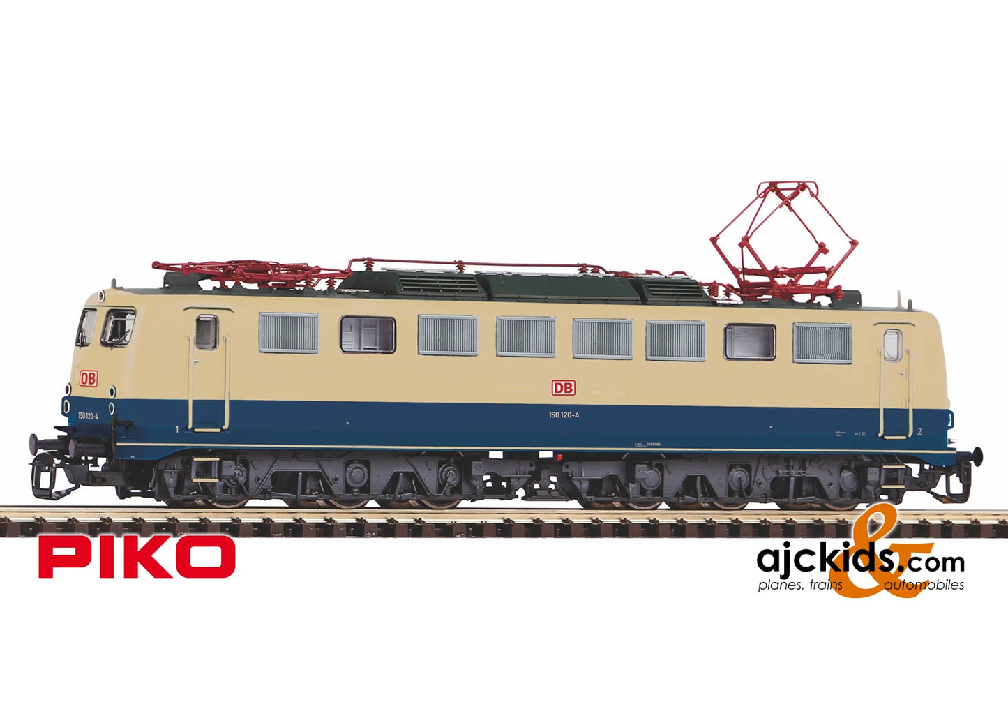 Piko 47463 - TT-Electric Locomotive/Sound BR 150 blaubeige DB AG V + PluX22 Decoder