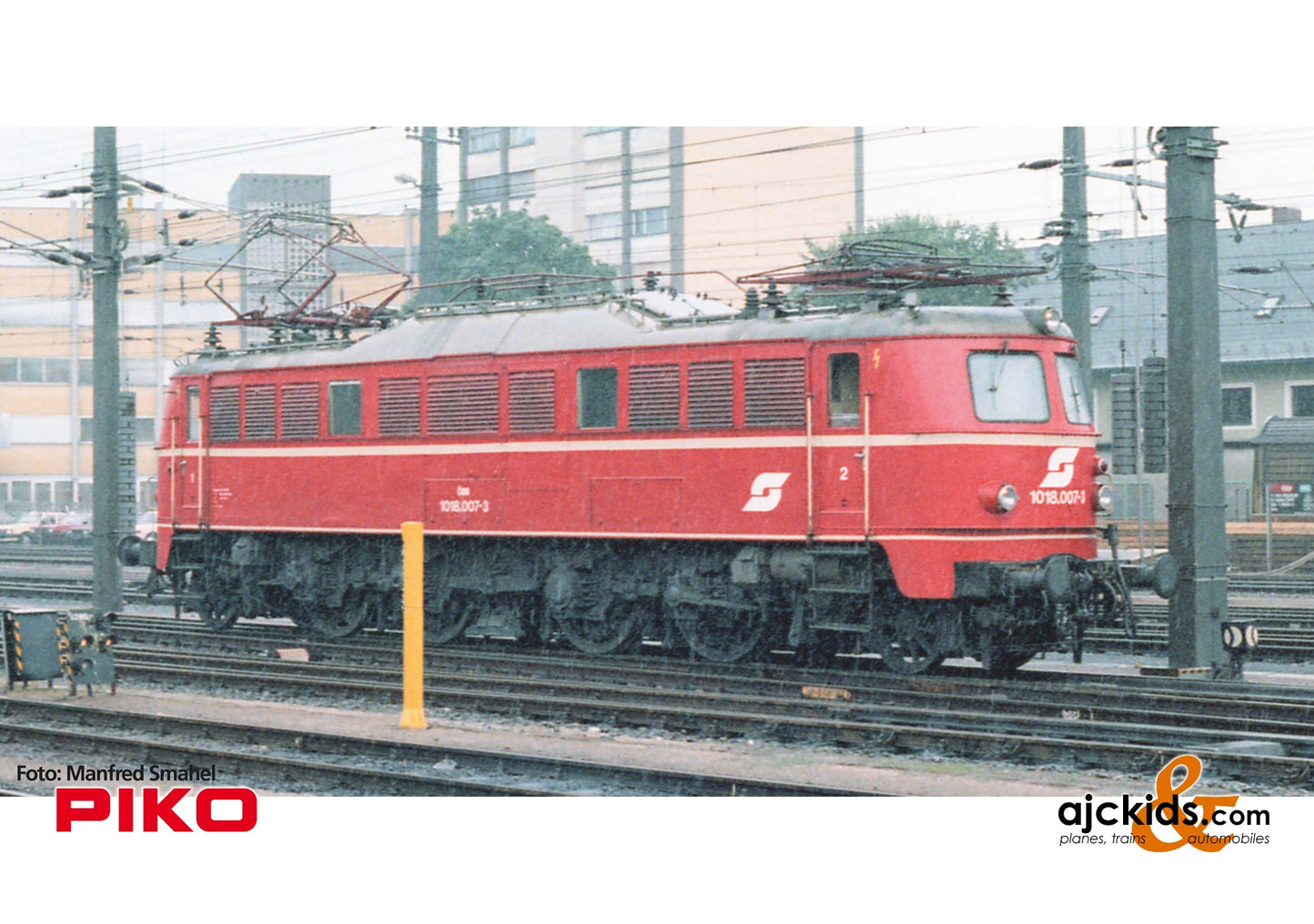 Piko 51144 - Rh1018 Electric Locomotive, Sound OBB IV 