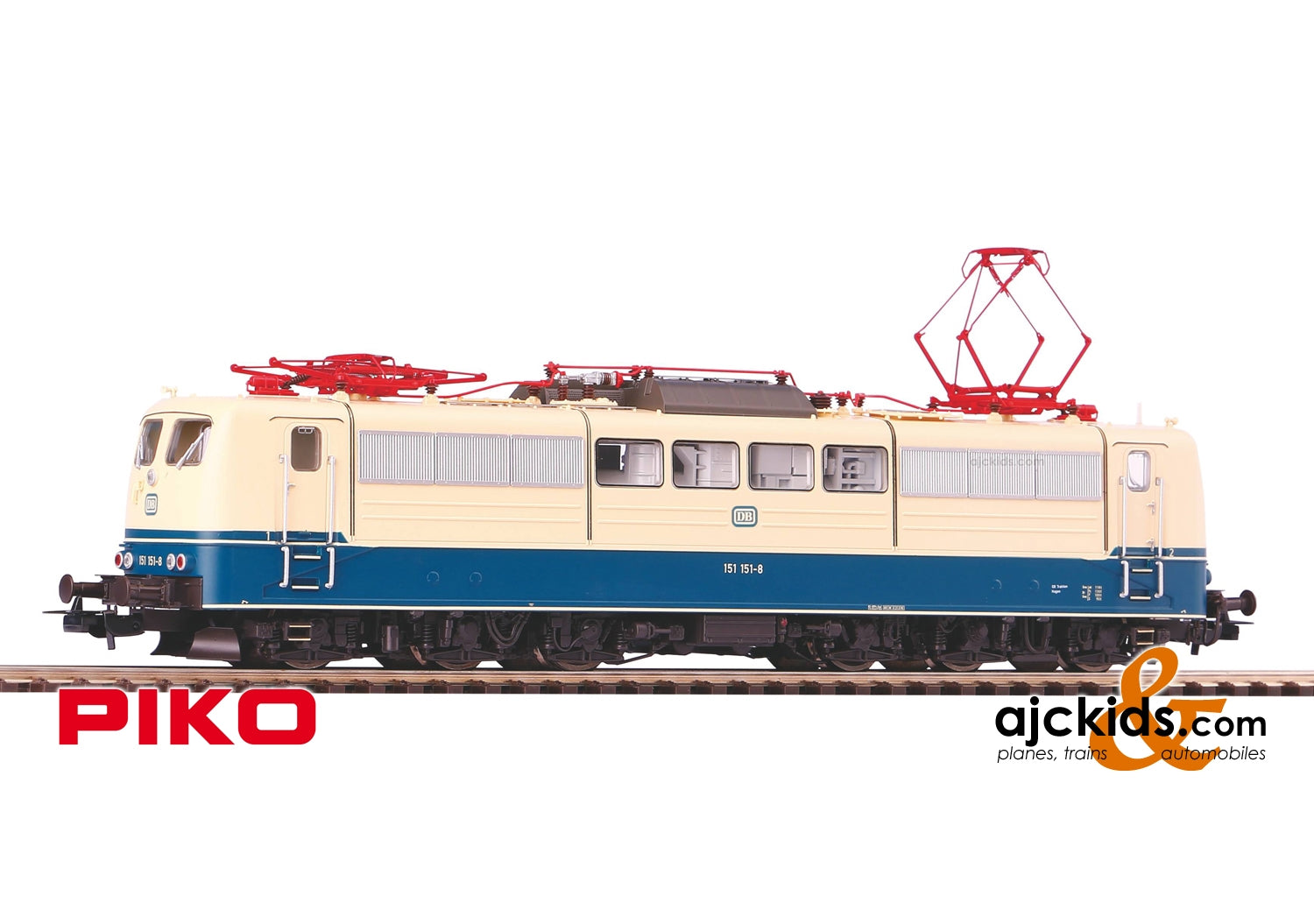 Piko 51313 - BR 151 Electric Locomotive DB IV Sound (AC 3-Rail)