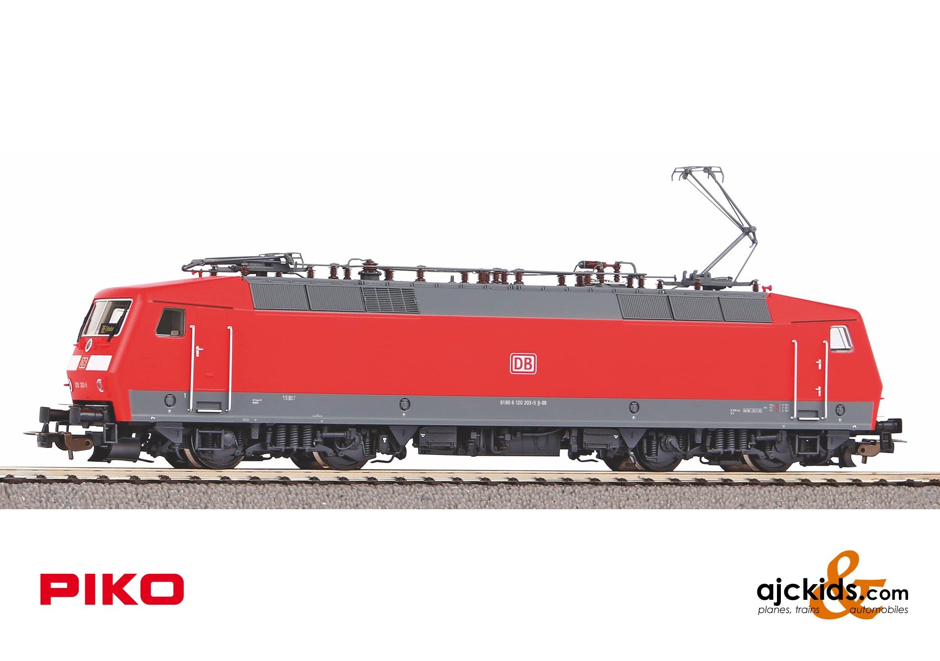 Piko 51338 - BR 120 Electric Locomotive w/Dest. Sign DB VI Sound