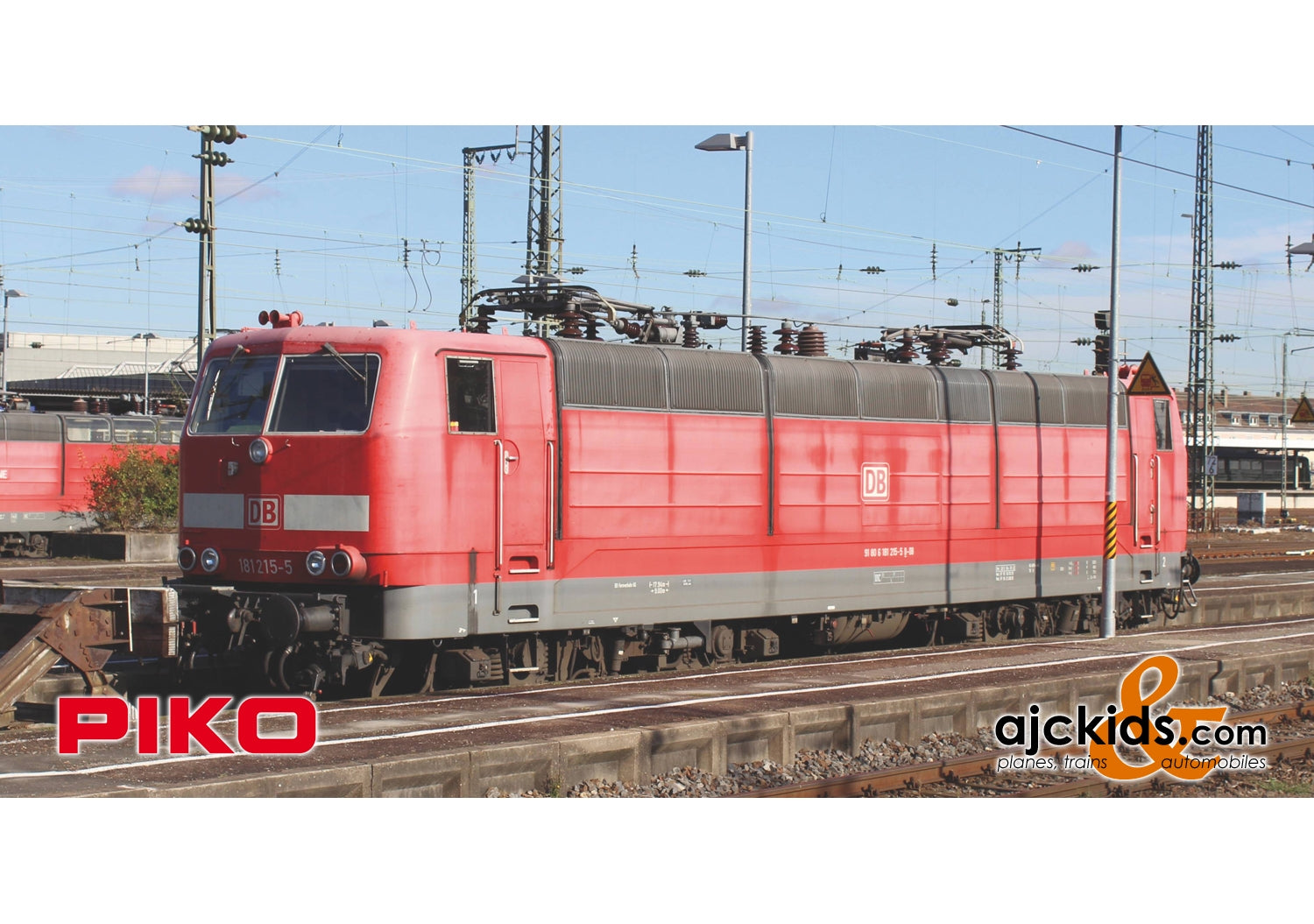 Piko 51351 - BR 181.2 Electric Locomotive DB VI Sound (AC 3-Rail)