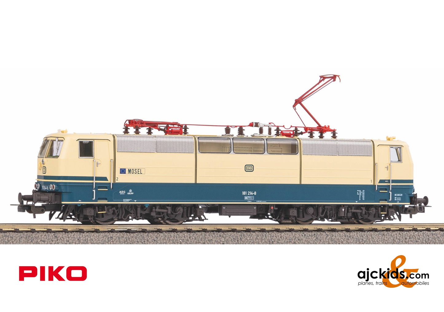 Piko 51357 - BR 181.2 Electric Locomotive DB "Mosel" IV Sound