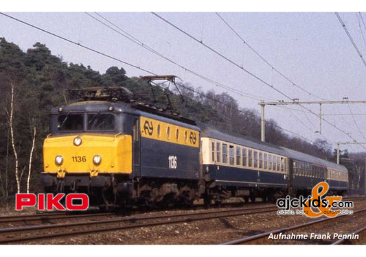 Piko 51369 - Rh 1100 Electric Locomotive NS IV Yellow/Grey (AC 3-Rail)