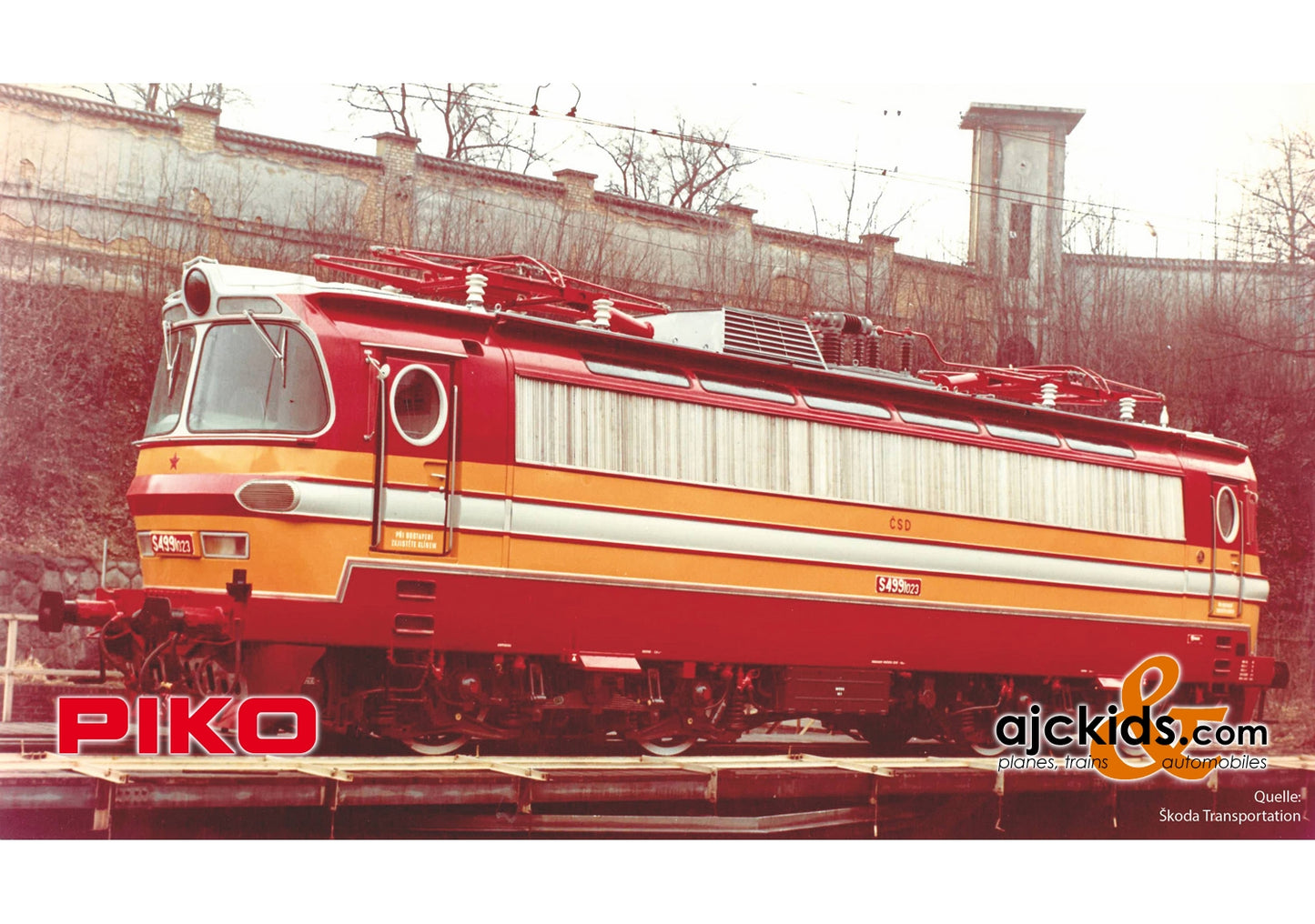 Piko 51381 - S499 Electric Locomotive CSD IV (AC 3-Rail)
