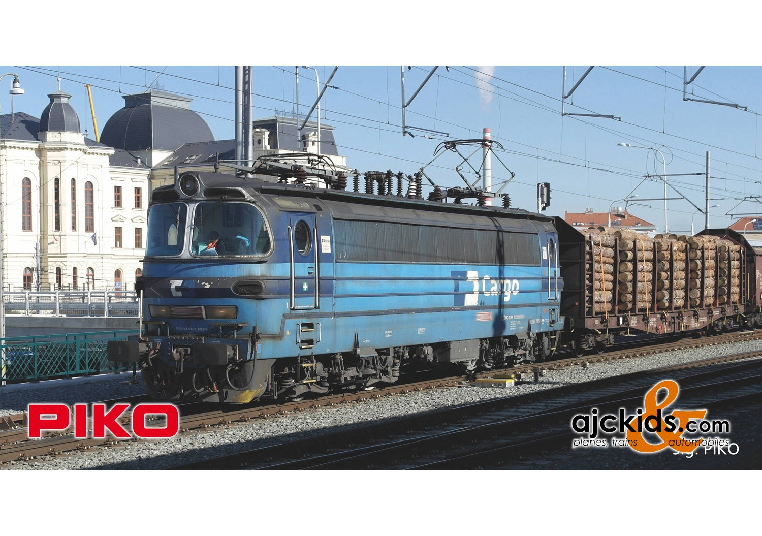 Piko 51386 - Electric Locomotive/Sound BR 240 CD Cargo VI + PluX22 Decoder