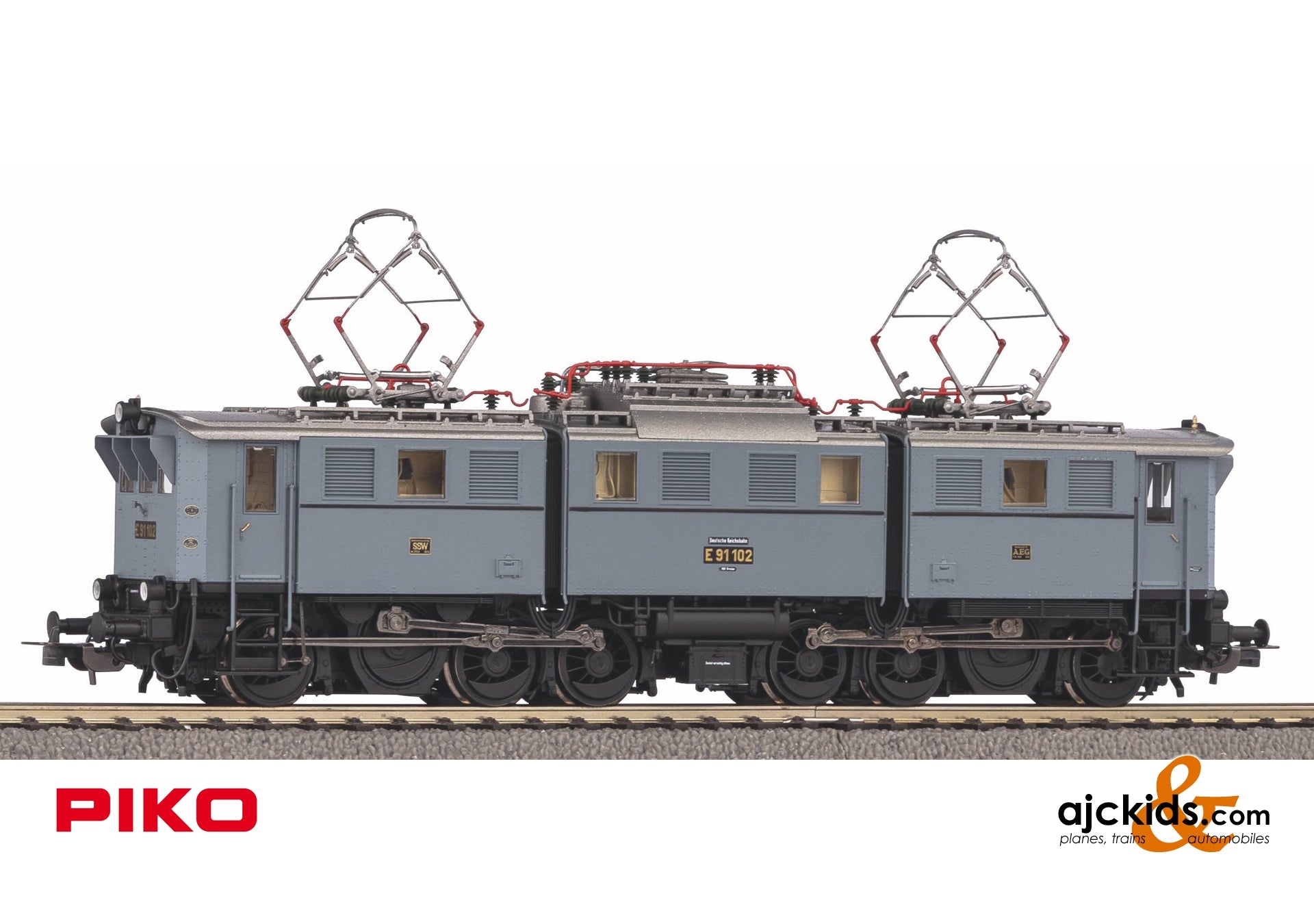 Piko 51548 at Ajckids.com, E91 Electric Locomotive DRG II Sound