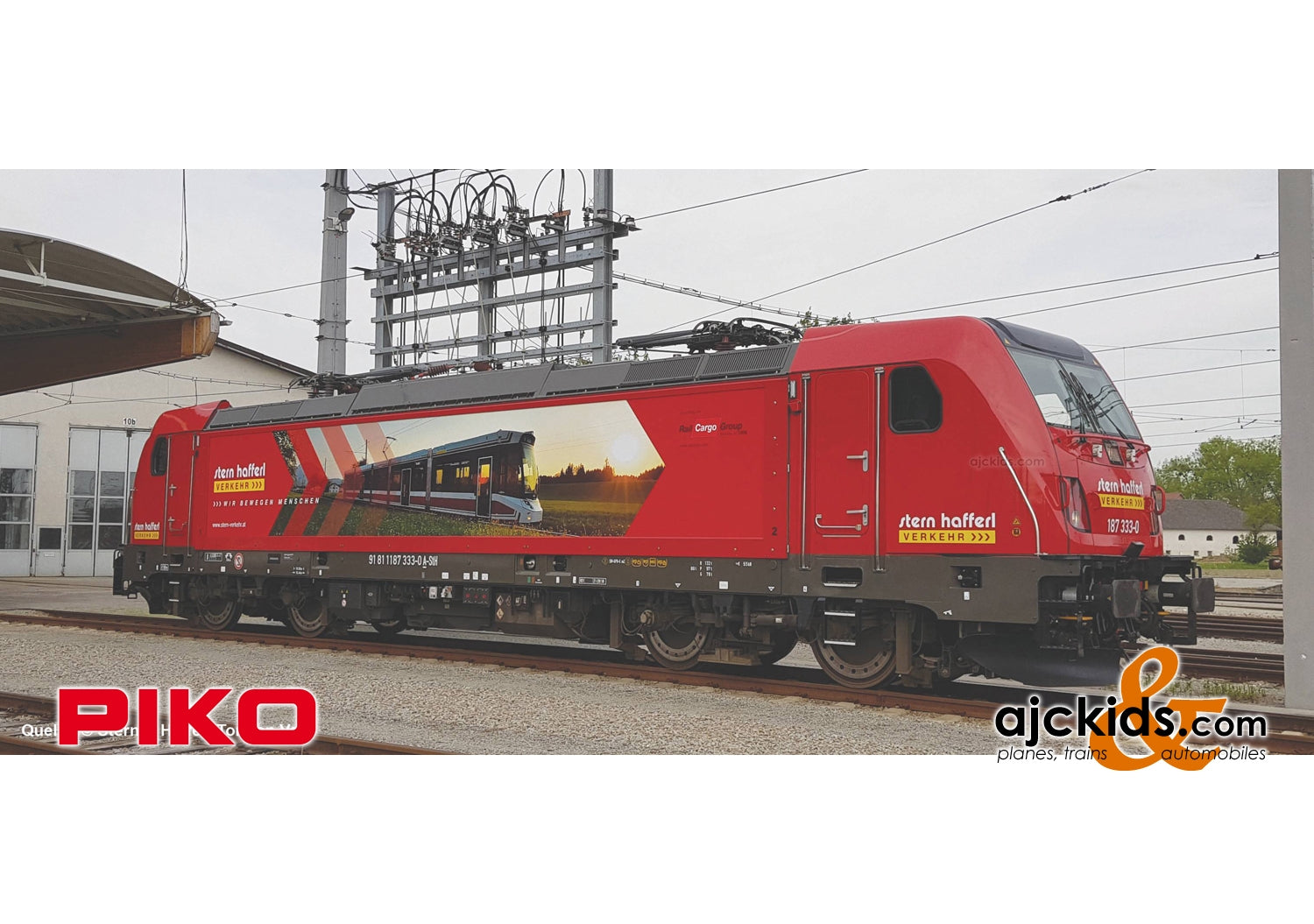 Piko 51585 - BR 187 Electric Locomotive Stern Hafferl VI (AC 3-Rail)