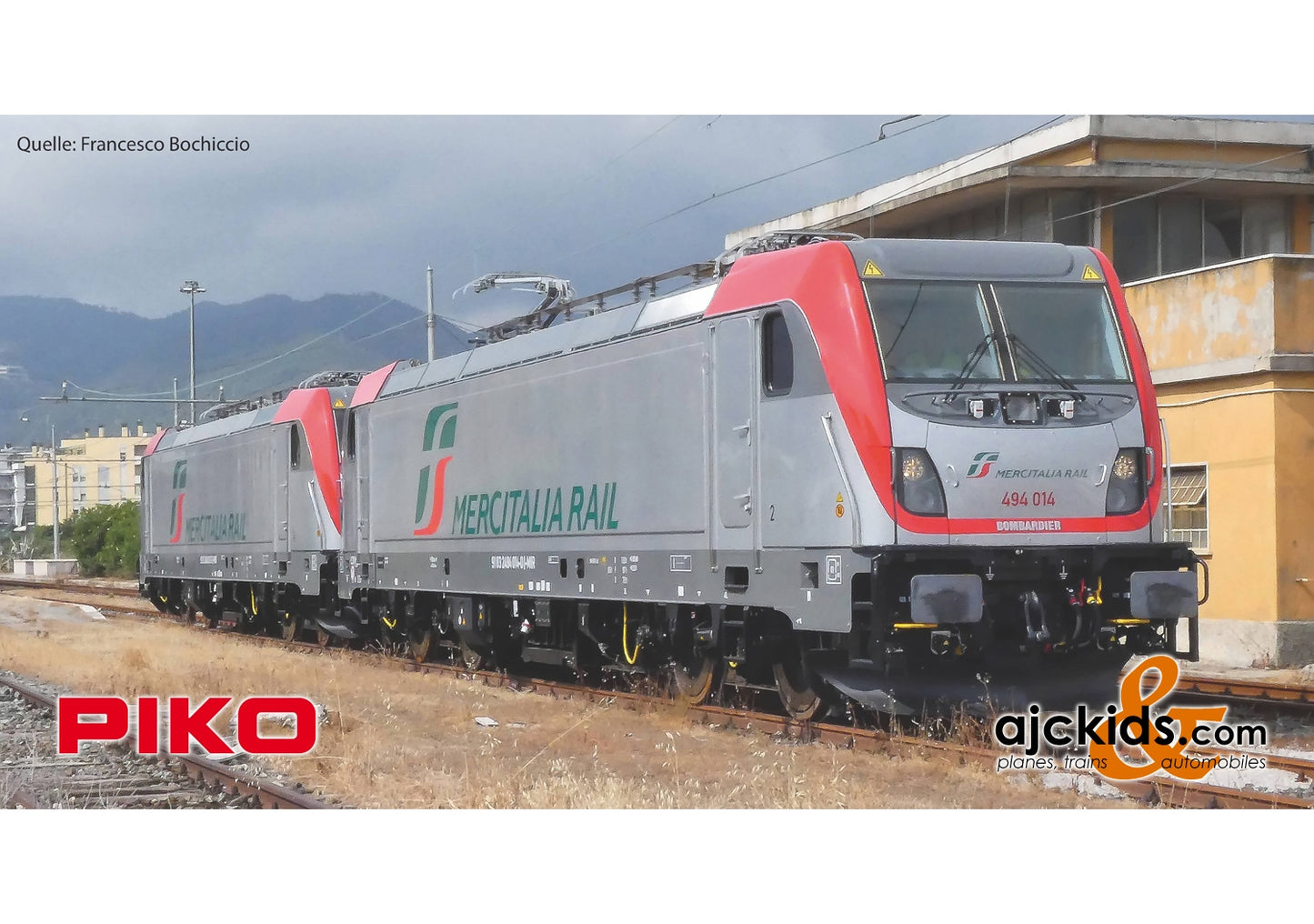 Piko 51590 - E.494 Electric Locomotive Mercitalia VI