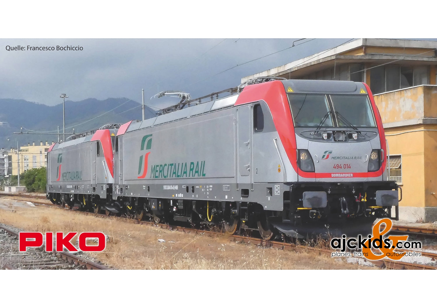 Piko 51591 - E.494 Electric Locomotive Mercitalia VI Sound