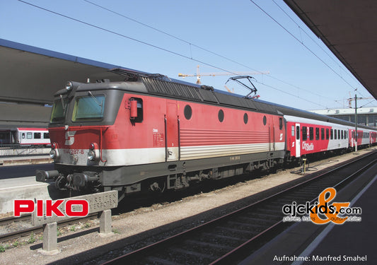 Piko 51625 - Electric Locomotive Rh 1144 ÖBB VI + PluX22 Decoder