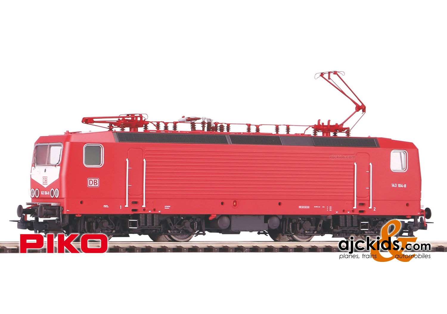 Piko 51711 - BR 143 Electric Locomotive w/Bib DB V (AC 3-Rail)