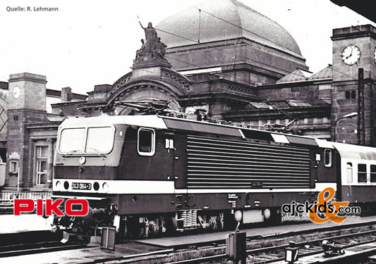 Piko 51716 - Electric Locomotive/Sound BR 243 DR IV + PluX22 Decoder