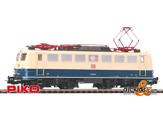 Piko 51743 - BR 110 Electric Locomotive DB V Beige-Blue (AC 3-Rail)