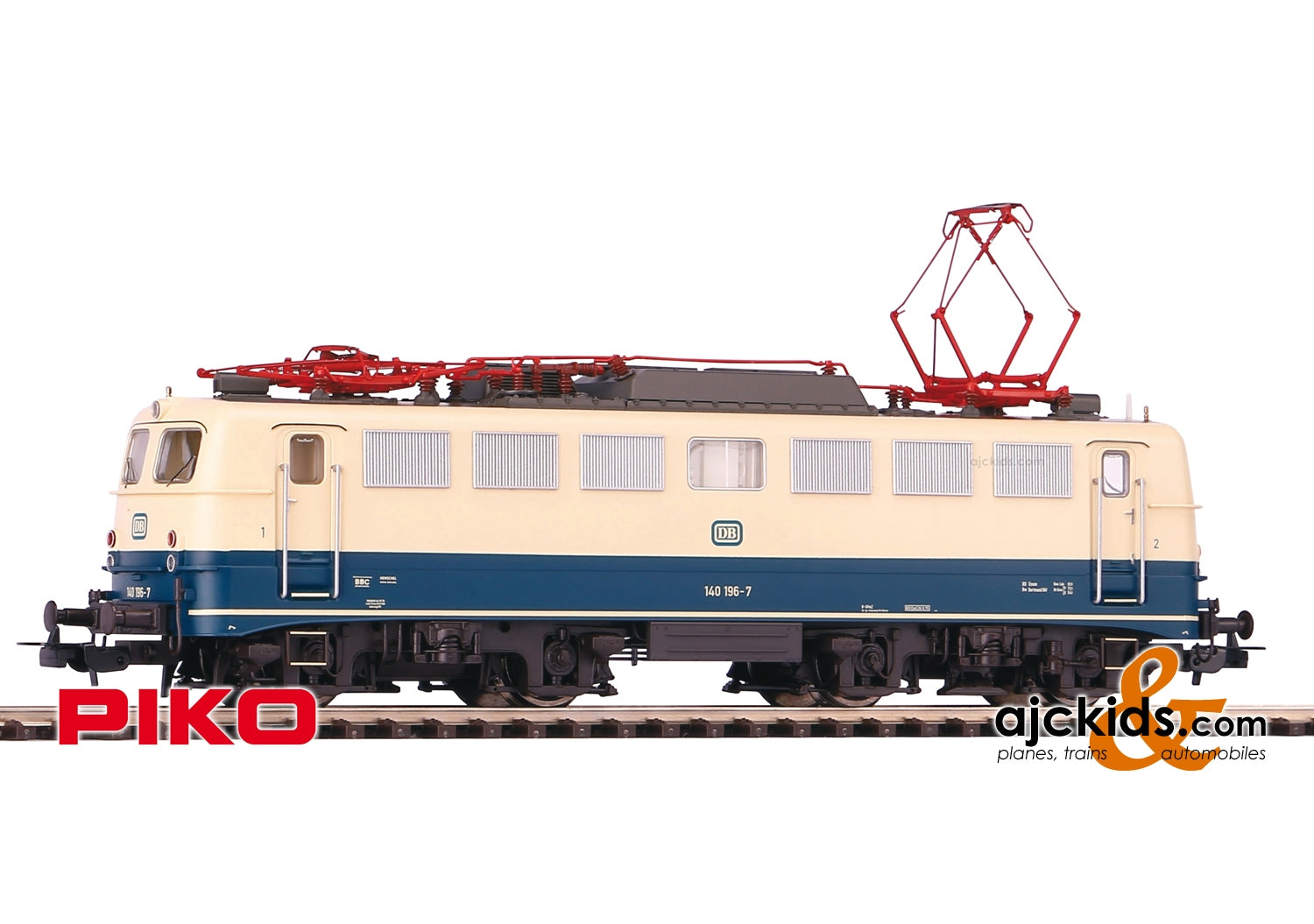 Piko 51748 - BR 140 Electric Locomotive w/Enclosed Buffers DB IV