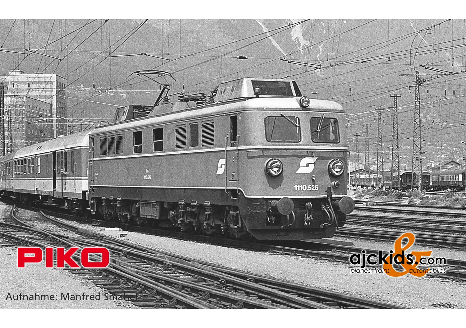 Piko 51773 - Electric Locomotive/Sound Rh 1010 ÖBB IV + PluX22 Decoder