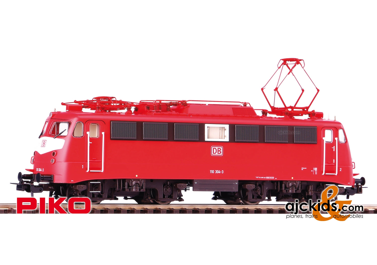 Piko 51808 at Ajckids.com, BR 110.3 Electric Locomotive DB V w/Bib