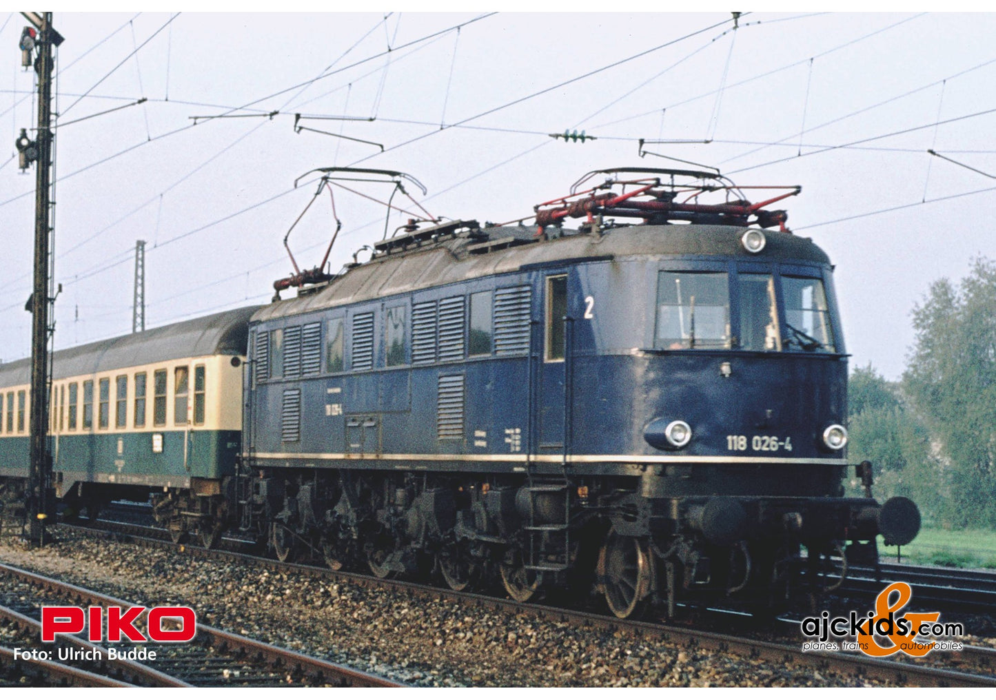 Piko 51877 - BR 118 Electric Locomotive DB IV Sound