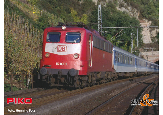 Piko 51920 - BR 110 Electric Locomotive DB AG V (bib paint scheme)