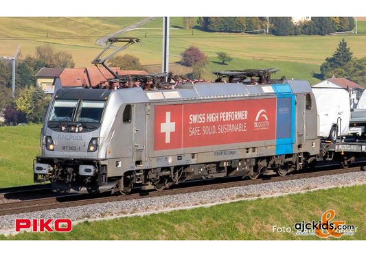 Piko 51985 - Electric Locomotive (Sound) 187 002 TX Logistik Railpool VI (Märklin AC 3-Rail), EAN: 4015615519850
