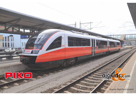 Piko 52083 - Diesel Powered Railcar Desiro neues Design ÖBB VI + DSS 8pol.