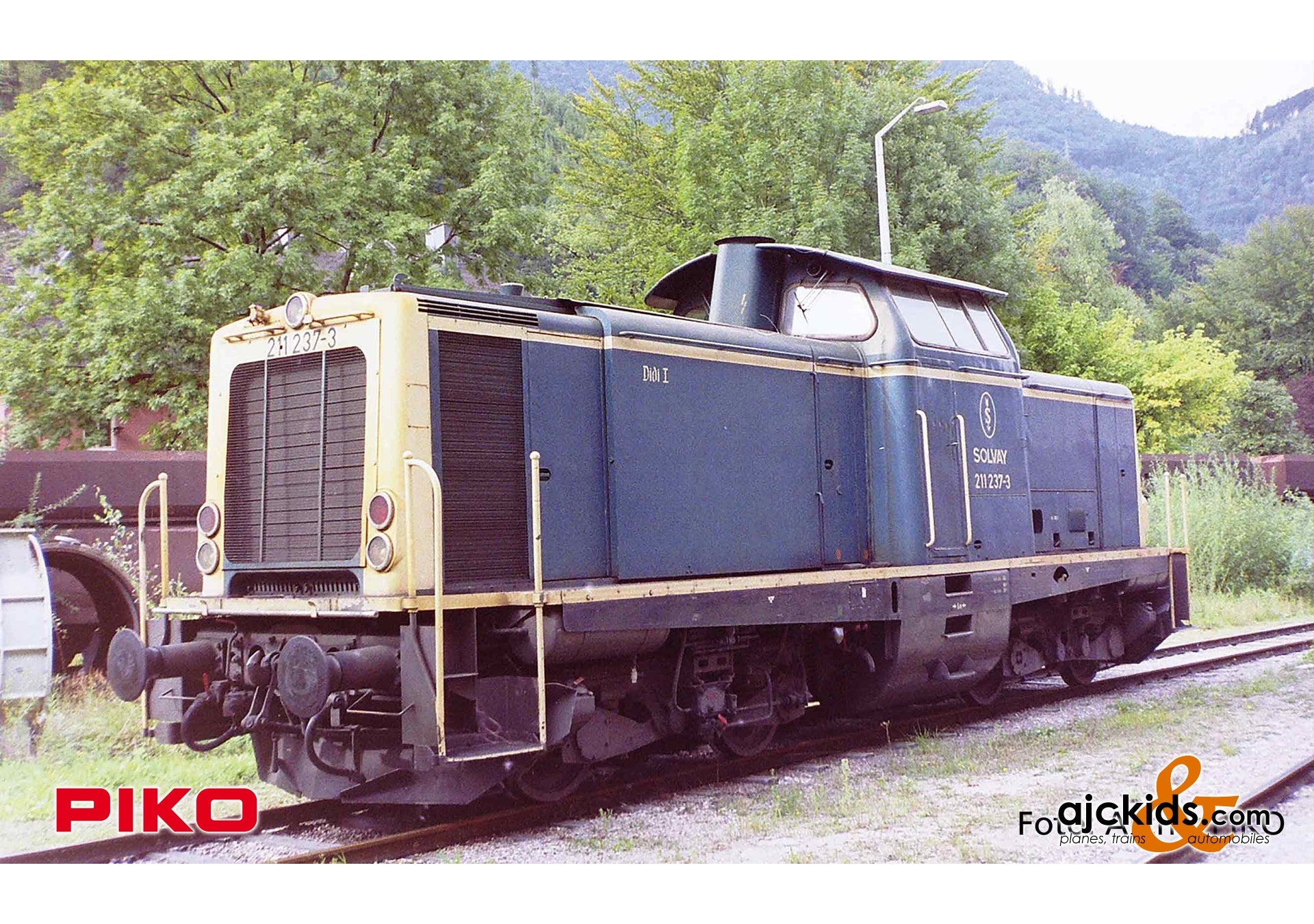 Piko 96469 H0 Diesellocomotief Serie 102 met sound van de RRF Piko 96469 H0 Diesellocomotief Serie 102 met sound van de RRF