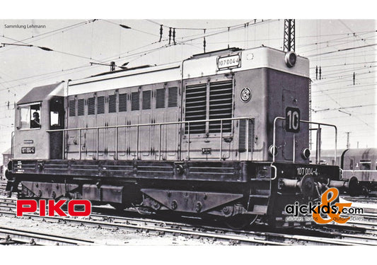 Piko 52421 - BR 107 Diesel Locomotive DR IV (AC 3-Rail)
