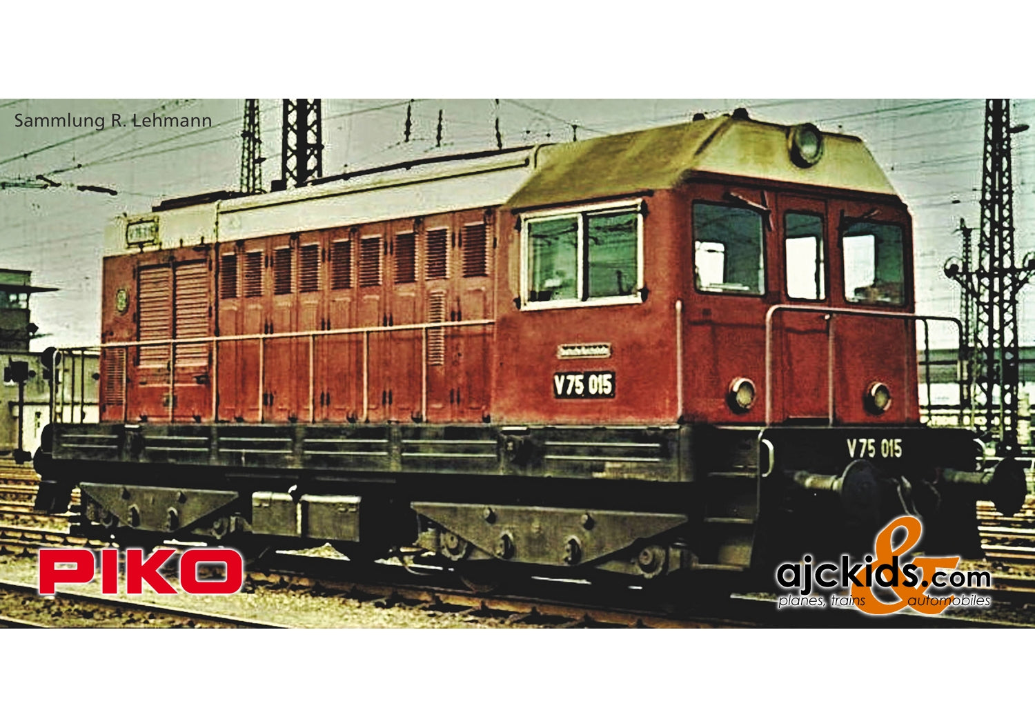 Piko 52424 - Diesel Locomotive BR V 75 DR III + DSS PluX22