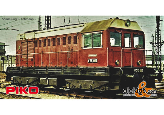 Piko 52425 - Diesel Locomotive /Sound BR V 75 DR III + PluX22 Decoder