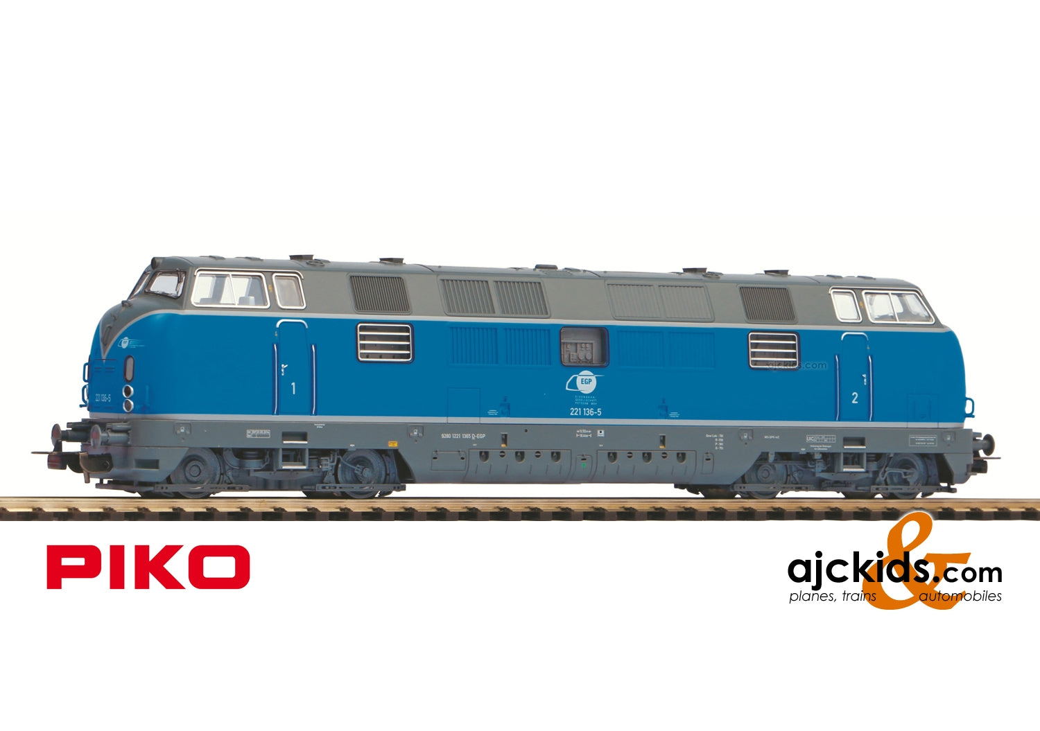 Piko 52612 - BR 221 Diesel Locomotive Privatbahn VI