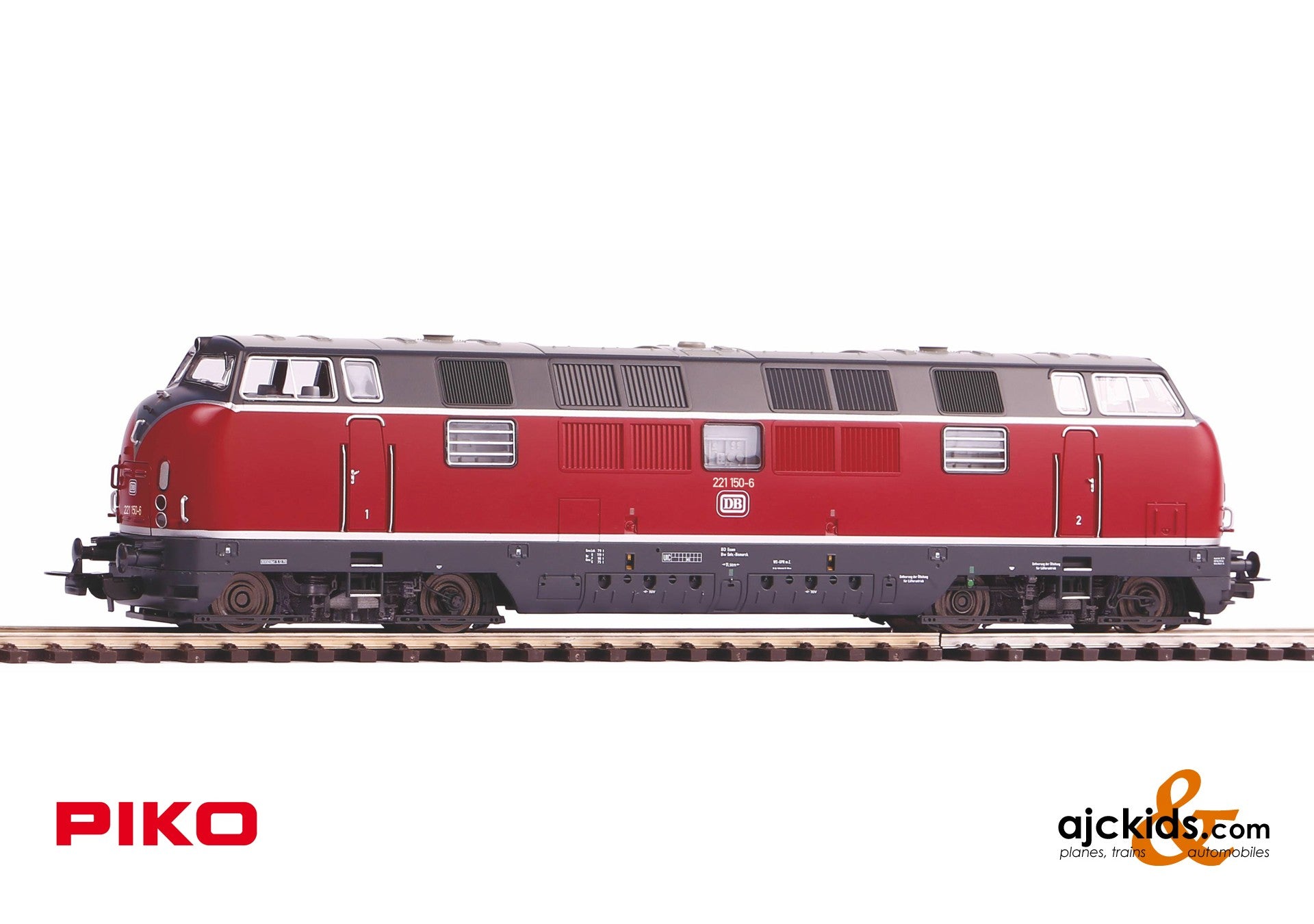 Piko 52615 at Ajckids.com, BR 221 Diesel Locomotive DB IV Sound