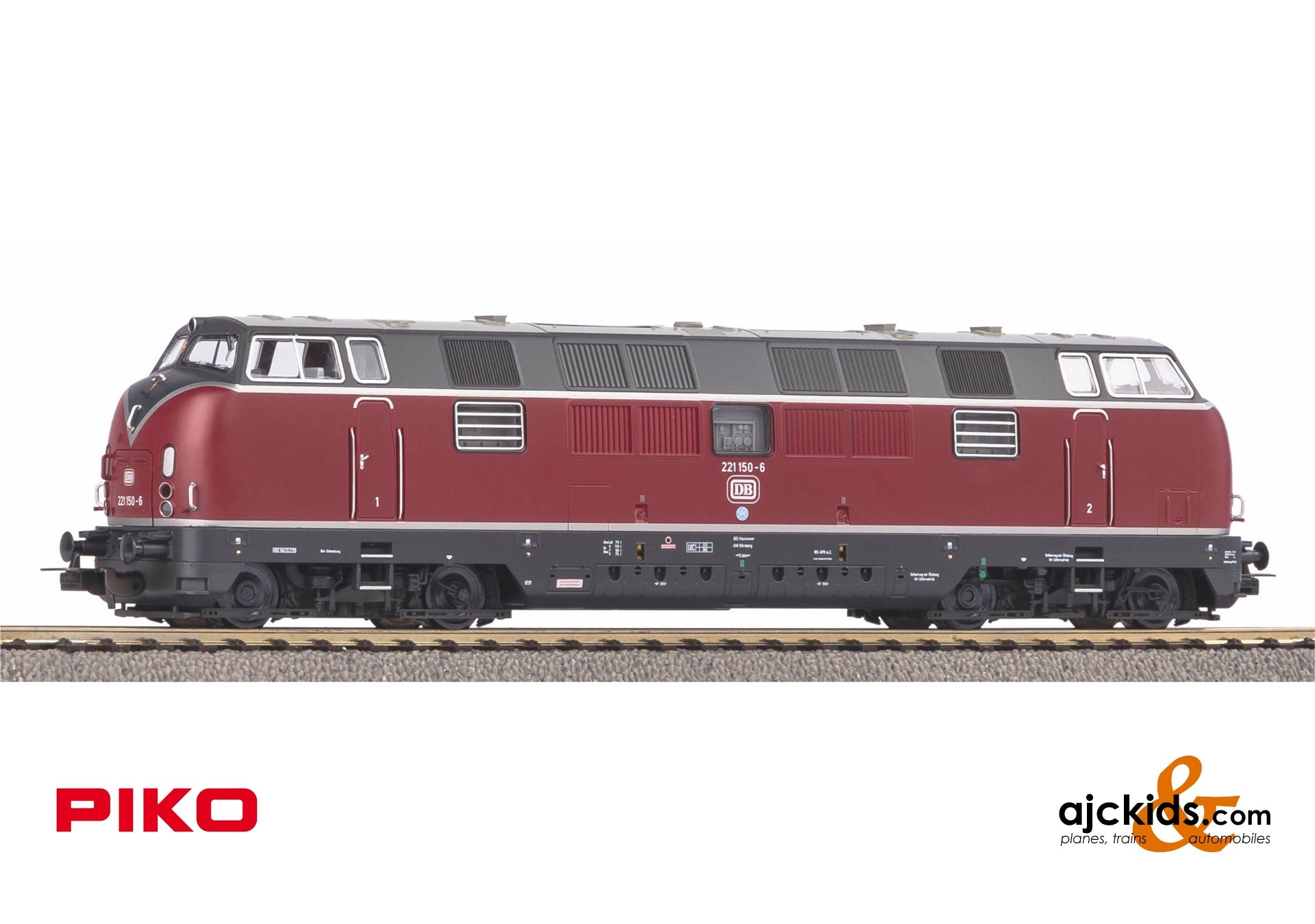 Piko 52614 at Ajckids.com, BR 221 Diesel Locomotive DB IV